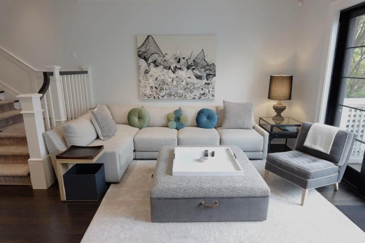 Luxurious Mansion In Logan Circle Private Parking Apartment Washington Bagian luar foto